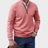 Malik | Eleganter Pullover mit Reißverschluss