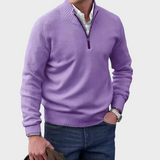 Malik | Eleganter Pullover mit Reißverschluss