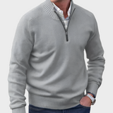 Malik | Eleganter Pullover mit Reißverschluss