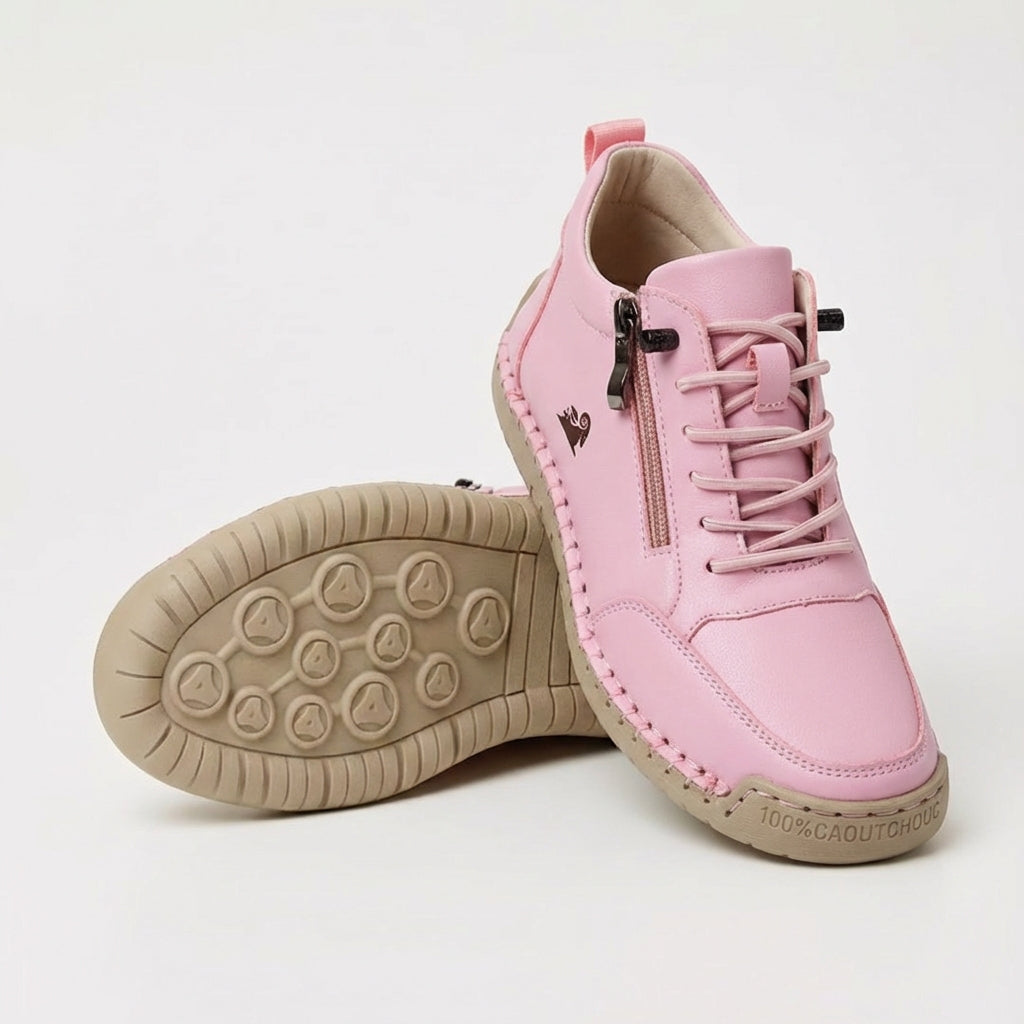 Mila  – Komfortable orthopädische Sneakers + Reissverschluss