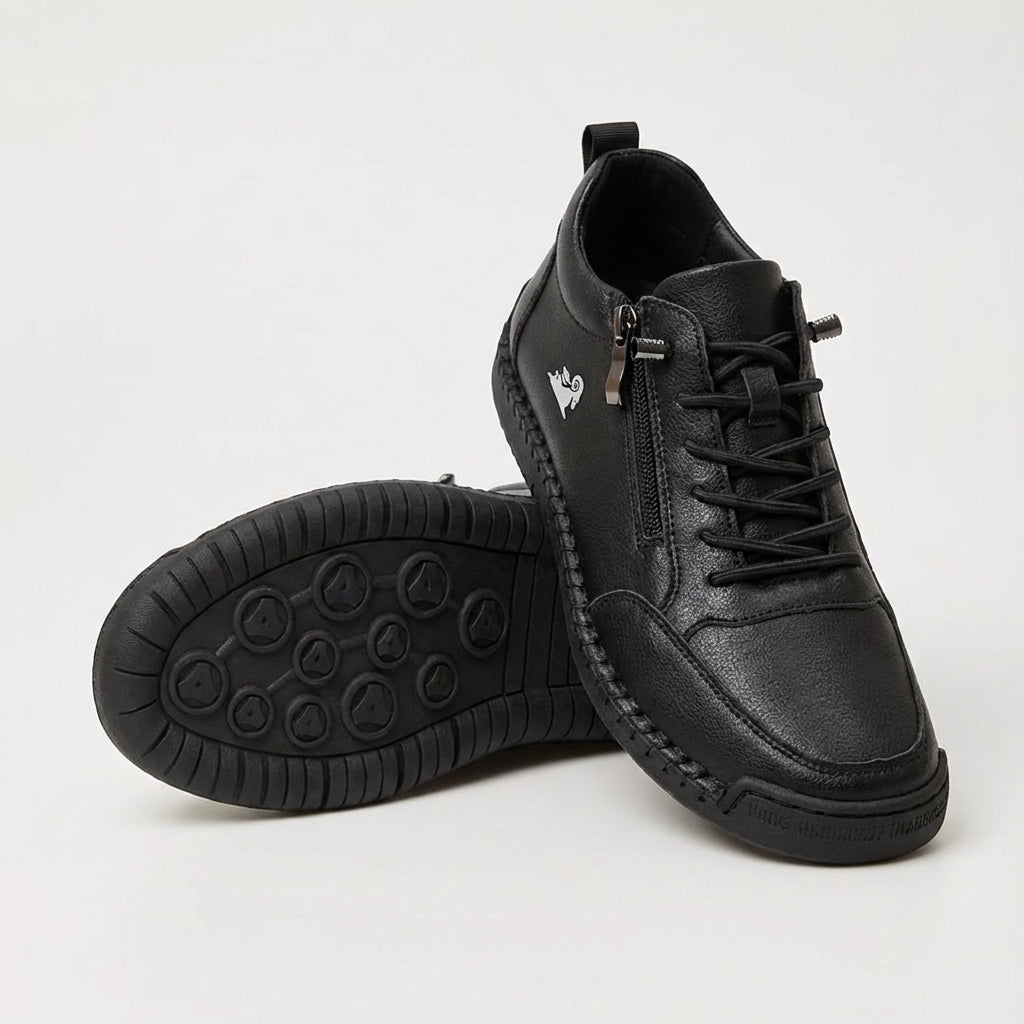 Mila  – Komfortable orthopädische Sneakers + Reissverschluss